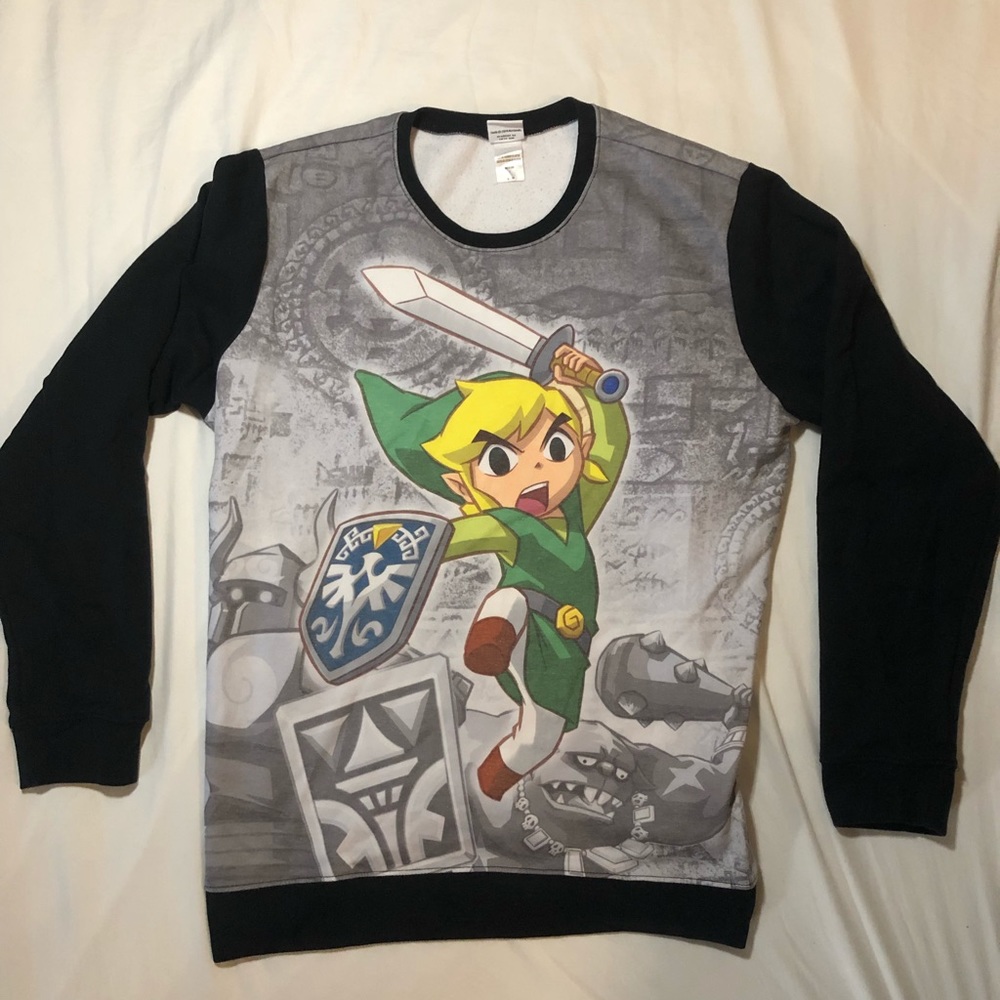 Legend of Zelda Crew Neck Sweatshirt (Toon Link)